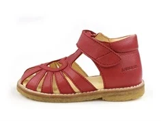 Angulus sandal rød med hjerte